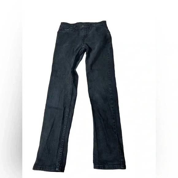 Levi’s 511  Black Straight Leg Jeans Size 26 - Picture 3 of 10